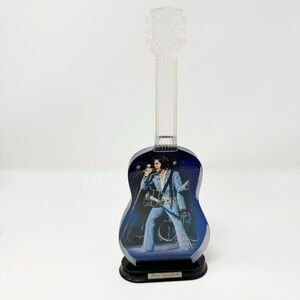 Elvis Presley Elvis Crystal Guitar Limited Ed Madison Square Garden 2002 Vintage